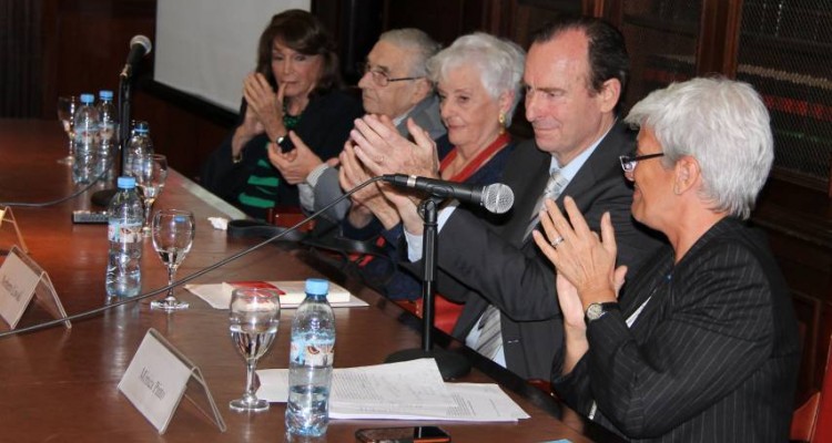 Magdalena Ruiz Guiaz, Santiago Lpez, Graciela Fernndez Meijide, Norberto Liwski y Mnica Pinto