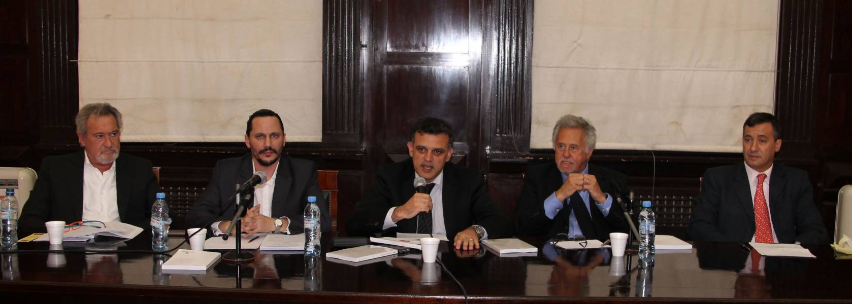 Juan Pedro Cortelezzi, Alejandro Catania, Mariano H. Silvestroni, Julio E. S. Virgolini y Daniel Pastor