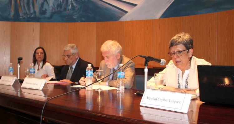 Laura Lora, Enrique Zuleta Puceiro, Vincenzo Ferrari y Anglica Cuellar Vzquez