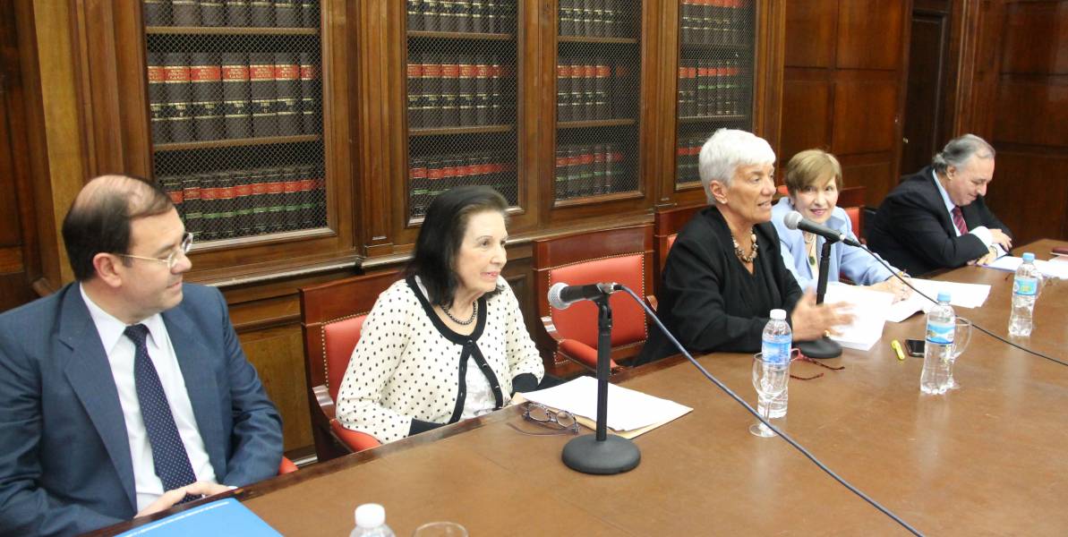 Hugo Zilocchi, Eve Rimoldi de Ladmann, Mnica Pinto, Mara C. Zeballos de Sisto y Omar Alvarez