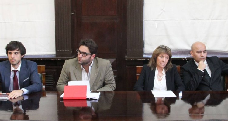 Mara Laura Boehm, Guido Croxatto, Julin Axat, Liliana Machiavelo, Sandro Olaza Pallero y Ricardo Rabinovich-Berkman