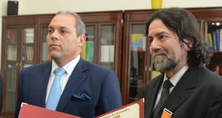 El Presidente del Senado, Jos David Name Cardozo y Ricardo Rabinovich-Berkman