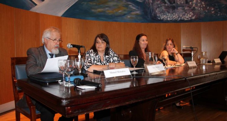 Manuel Monsalvo, Ana Barilaro, Graciela González y Liliana Rodríguez Fernández