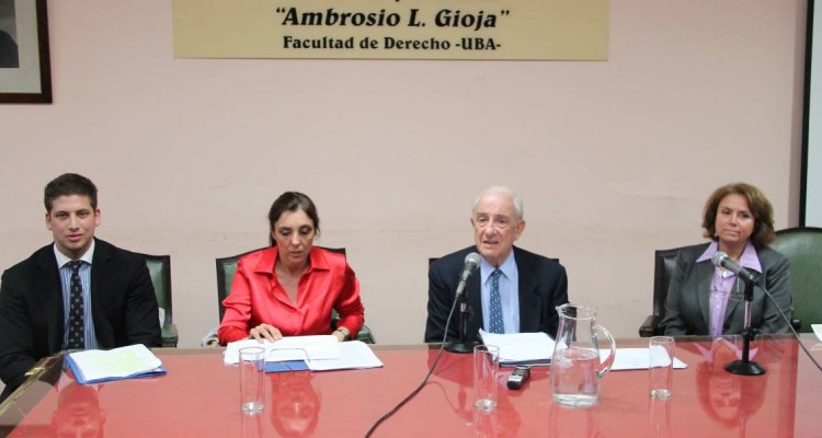 Sergio Bregliano, Esther Ferrer de Fernández, Raúl A. Etcheverry y Cristina N. Armella
