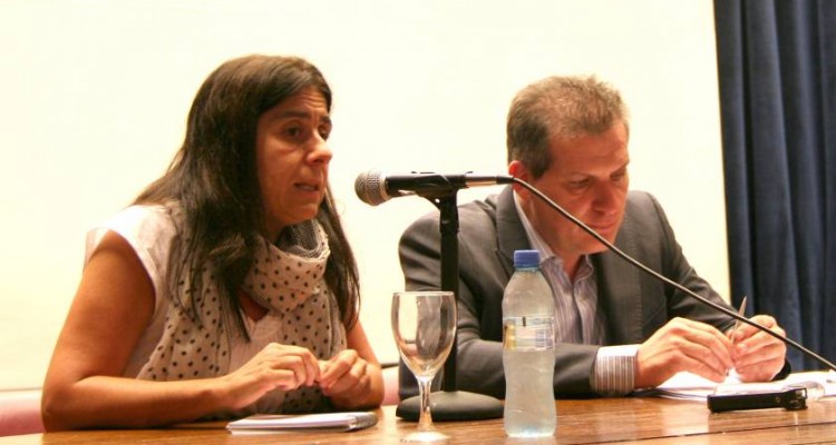 Beatriz Busaniche y Manuel Garrido