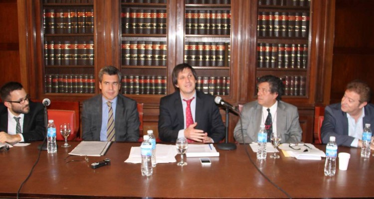 Nicolás D’Albora, Horacio Dias, Máximo Langer, Gustavo Bruzzone y Alberto Beraldi