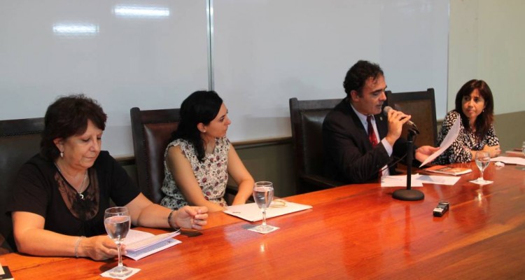 Liliana Pantano, Karina Ramacciotti, Juan Antonio Seda y Carolina Ferrante