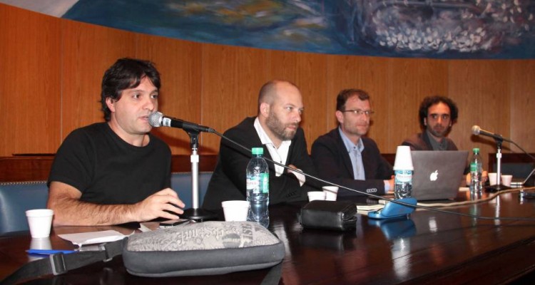 Laureano Correa, Federico Winer, Andrea Bardin y Gonzalo Aguirre