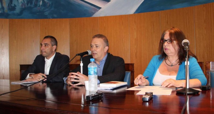 Ral Martnez Fazzalari, Andrs Gil Domnguez y Alicia Marichelar