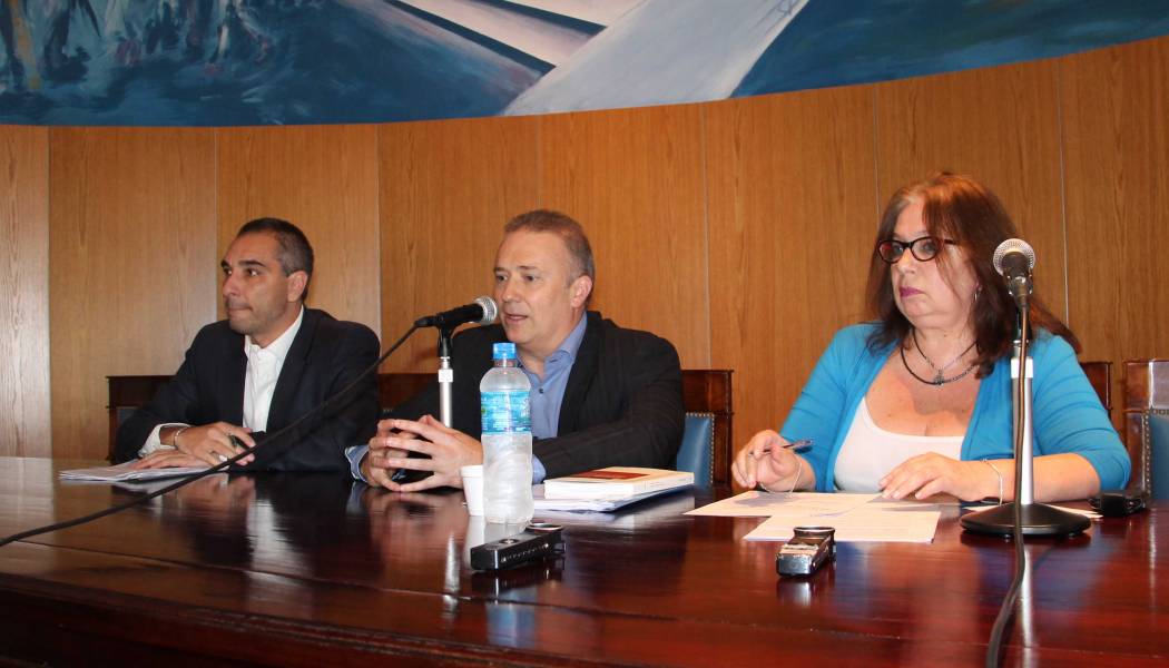 Ral Martnez Fazzalari, Andrs Gil Domnguez y Alicia Marichelar