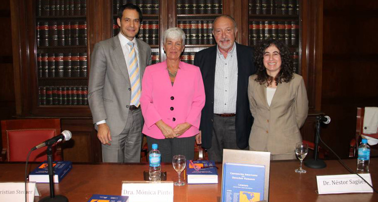 Christian Steiner, Mnica Pinto, Nstor Sags y Mary Beloff