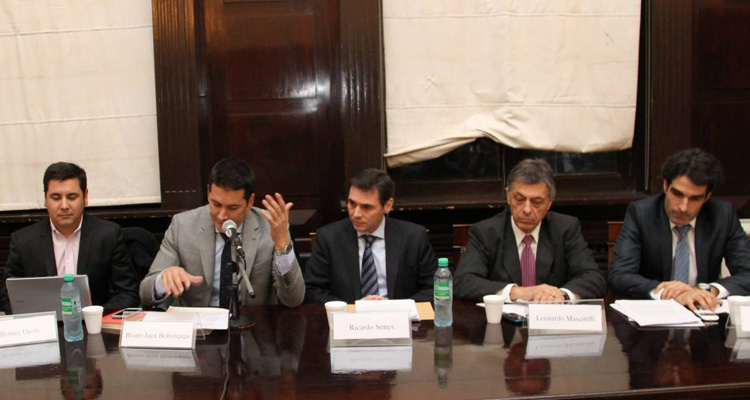 Viviana Albertus, Jhonny Ojeda, Bruno Jaen Bohorques, Ricardo Simes, Leonardo Mascitelli y Christian A. Cao