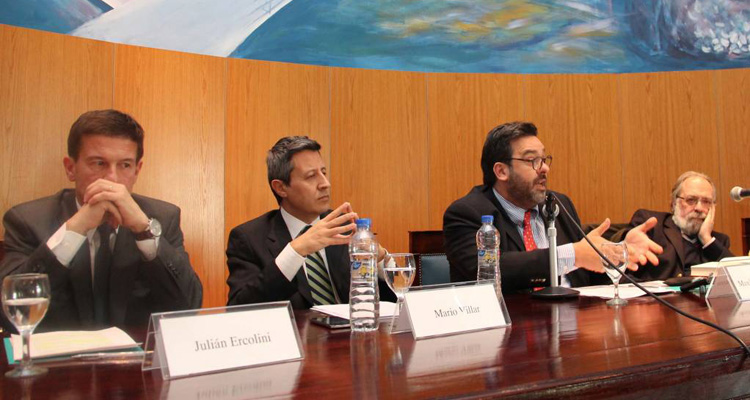 Julin Ercolini, Mario Villar, Maximiliano Rusconi y Edgardo Donna