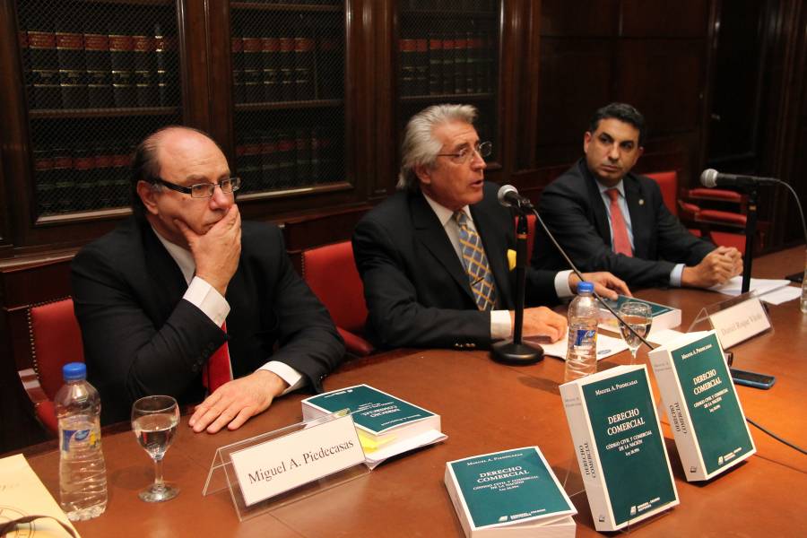 Miguel Alberto Piedecasas, Daniel R. Vtolo y Alejandro Gmez