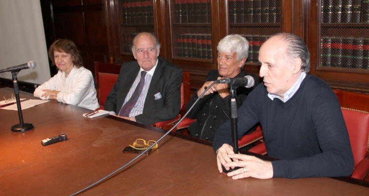 Alicia Pierini, Juan Antonio Travieso, Mnica Pinto y Alejandro Amor