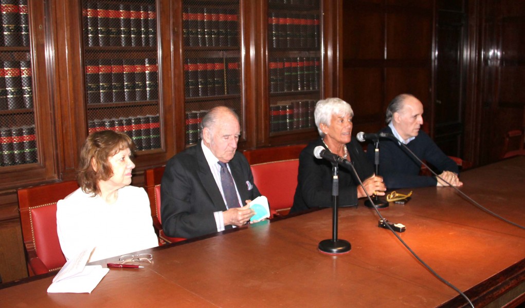 Alicia Pierini, Juan Antonio Travieso, Mnica Pinto y Alejandro Amor