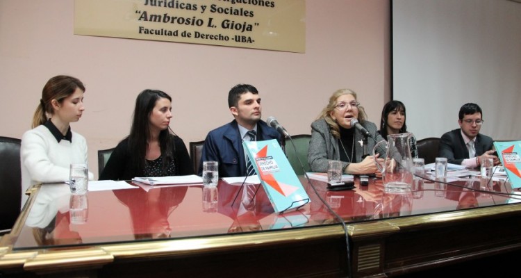 Marcela Sasso, Mercedes Robba, Diego Ortiz, Lidia Garrido Cordobera, Natalia Torres Santom y Martn Testa