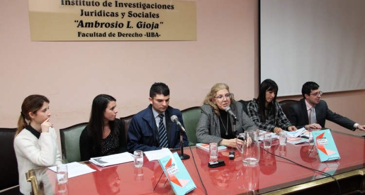 Marcela Sasso, Mercedes Robba, Diego Ortiz, Lidia Garrido Cordobera, Natalia Torres Santom y Martn Testa