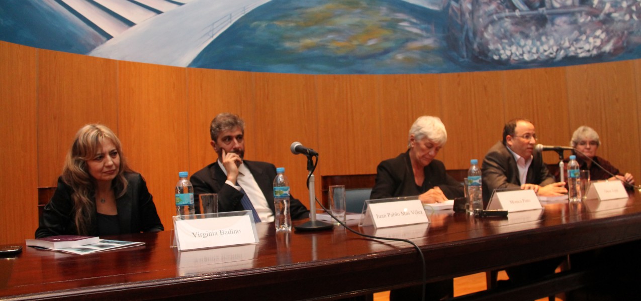 Virginia Badino, Juan Pablo Mas Velez, Mnica Pinto, Oscar Zoppi y Andrea Mercedes Prez