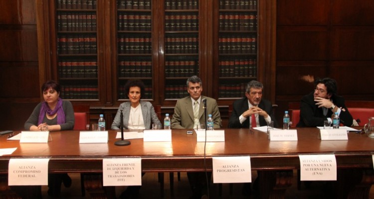 Andrea DAtri, ngela Calvo, Alejandro Perotti, Jos Mara Vernet y Pablo Avelluto