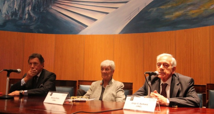 Alberto Dalla Via, Mnica Pinto y Jorge Barbar