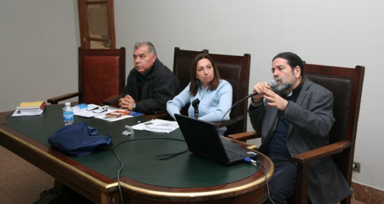 Pedro Arelln Zurita, Andrea Gastron y Ricardo Rabinovich-Berkman