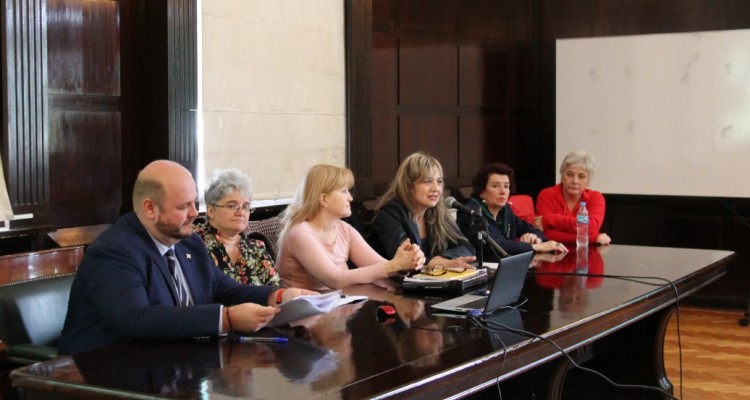 Adn Carrizo Gonzlez, Andrea Mercedes Prez, Eleonora Vallet, Virginia Badino, Edda Ciancia y Graciela Cristina Duret