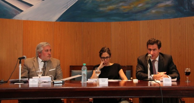 Julio Conte-Grand, Gabriela Seijas y Carlos J. Regazzoni