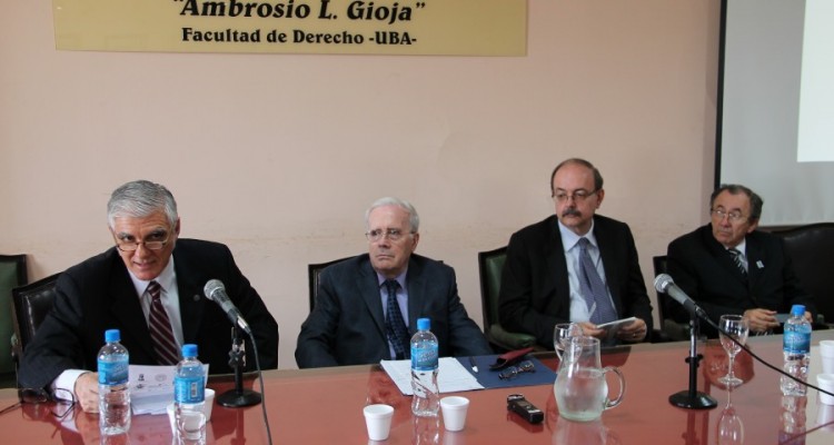 Jorge O. Bercholc, Tulio Ortiz, Manoel de Oliveira Erhardt y Carlos Rebelo Junior