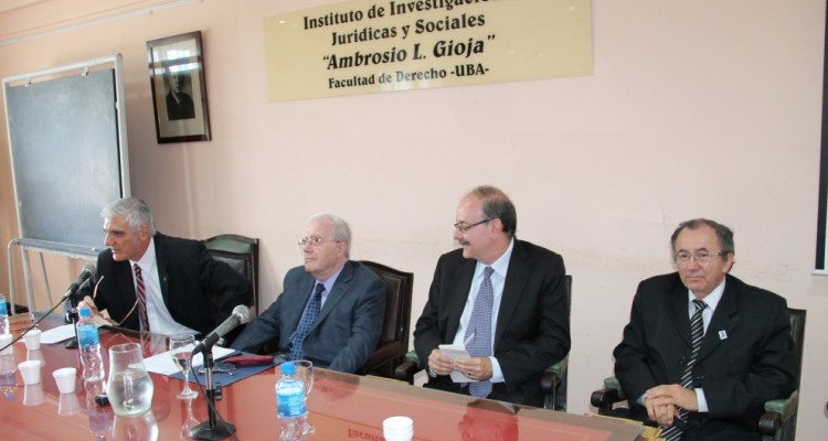 Jorge O. Bercholc, Tulio Ortiz, Manoel de Oliveira Erhardt y Carlos Rebelo Junior