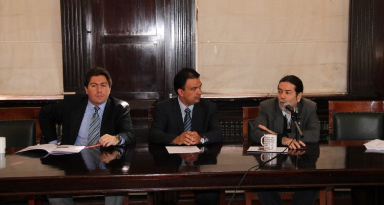 Fernando Mendoza Cacciatore, Silvino Vergara Navas y Ricardo Rabinovich-Berkman