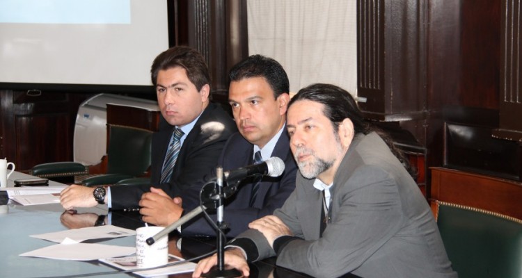 Fernando Mendoza Cacciatore, Silvino Vergara Navas y Ricardo Rabinovich-Berkman