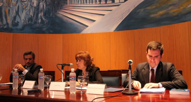 Santiago Deluca, Sandra Negro y Raphael Carvalho de Vasconselos