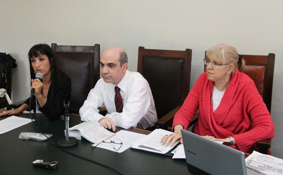 Natalia E. Torres Santom, Nstor Solari y Lidia Garrido Cordobera