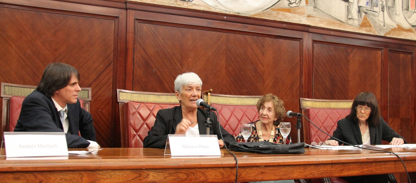 Andrs Harfuch, Mnica Pinto, Cecilia Grosman y Lucila Larrandart