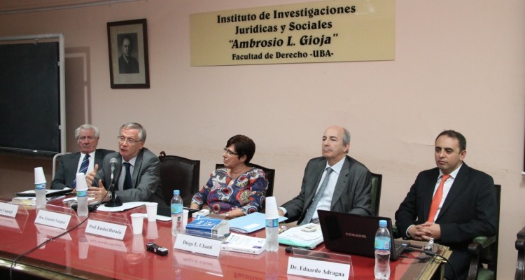 Alberto Cappagli, Graciela Vzquez, Horacio Knobel, Diego E. Chami y Eduardo Adragna