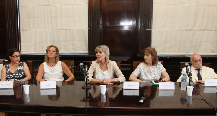 Agns Sibileau, Leila Devia, Silvia Nonna, Sandra Negro y Mario Valls