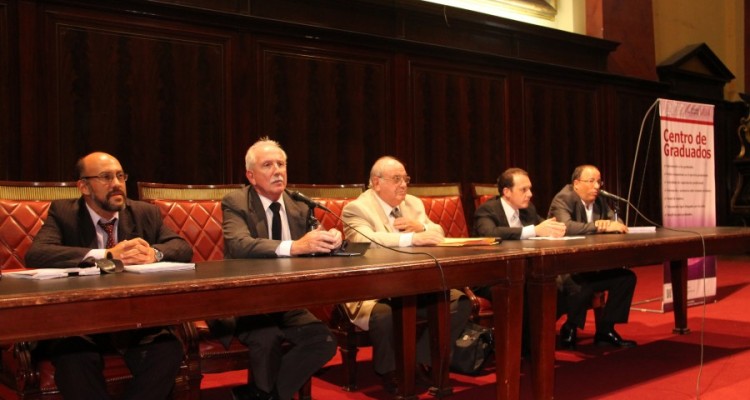 Javier Santamaria, Jorge L. Kielmanovich, Oscar Ameal, Carlos Fernando Salmaso y Oscar Zoppi