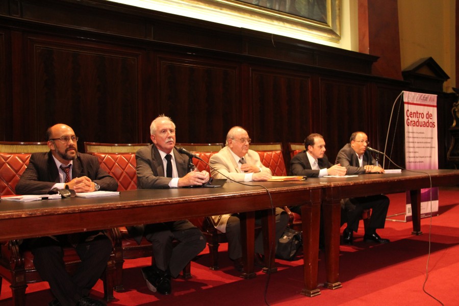 Javier Santamaria, Jorge L. Kielmanovich, Oscar Ameal, Carlos Fernando Salmaso y Oscar Zoppi