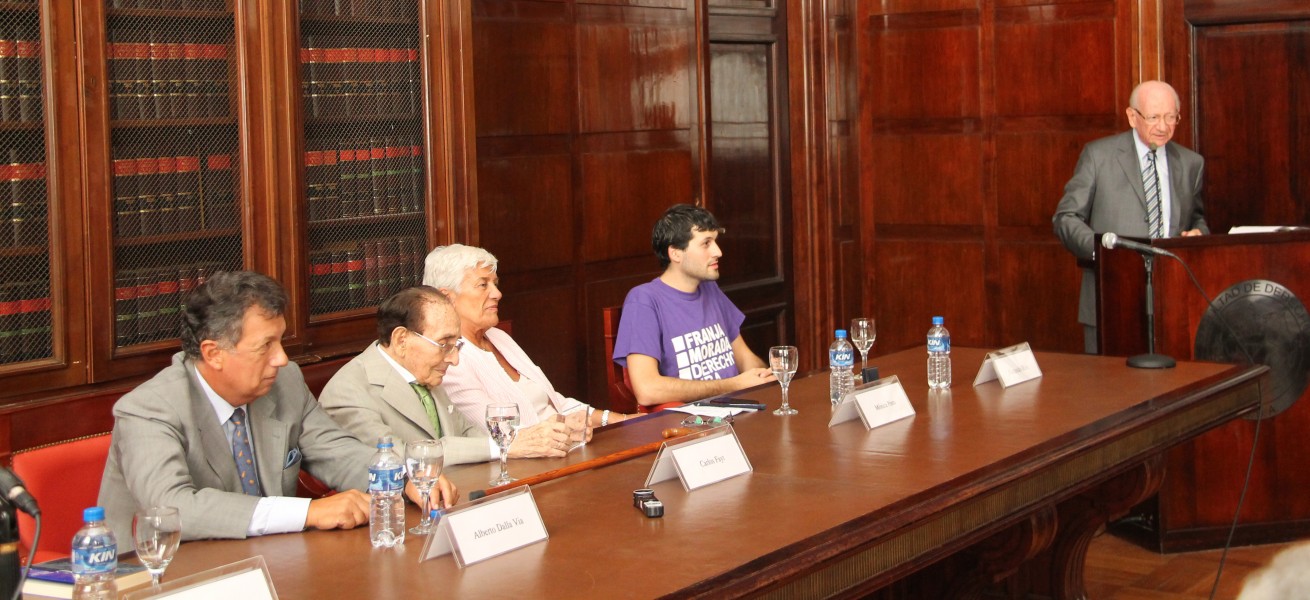 Alberto Dalla Via, Carlos S. Fayt, Mónica Pinto, Facundo Ríos y Félix Loñ