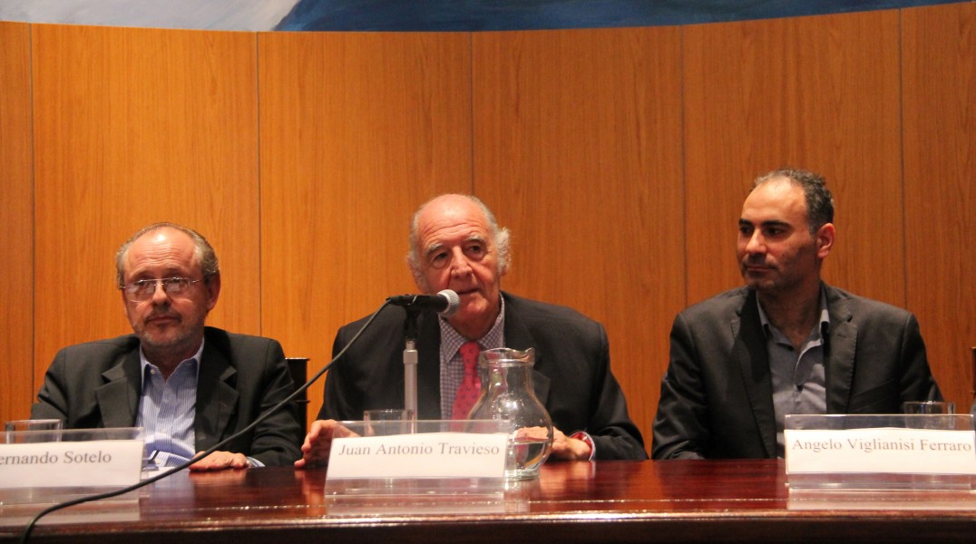 Fernando Sotelo, Juan Antonio Travieso y Angelo Viglianisi Ferraro