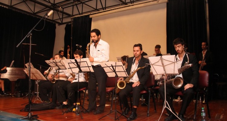 Primera presentacin del ao de la Big Band de la Facultad de Derecho