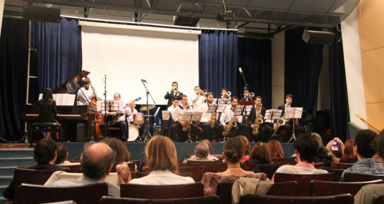 Primera presentacin del ao de la Big Band de la Facultad de Derecho