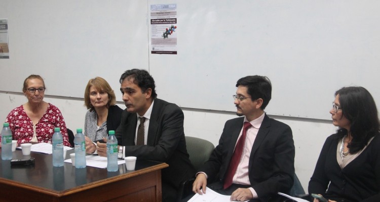 Cristina Cataldo, Gabriela Troiano, Juan Antonio Seda, Daniel Nez y Mariana Lofeudo