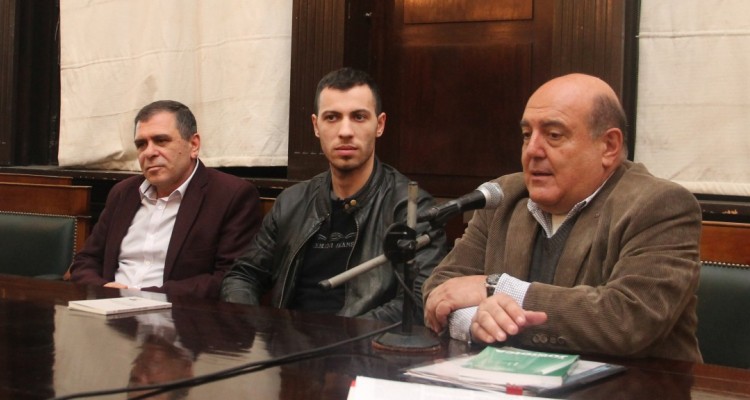 Ana Arzoumanian, Hovhanns Yeranyan, Raz Xachatryan y Roberto Malkassian