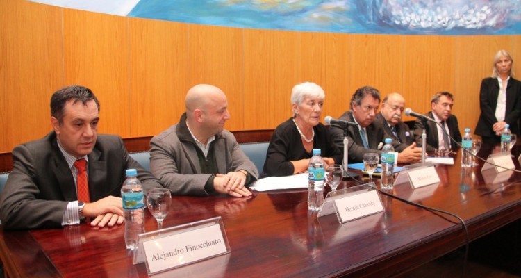 Alejandro Finocchiaro, Hernn Charosky, Mnica Pinto, Alberto R. Dalla Via, Jos O. Cass y Santiago Corcuera