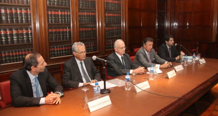 Fulvio Santarelli, Manuel Solanet, Gregorio Badeni, Alberto Ricardo Dalla Via y Damin Pizarro
