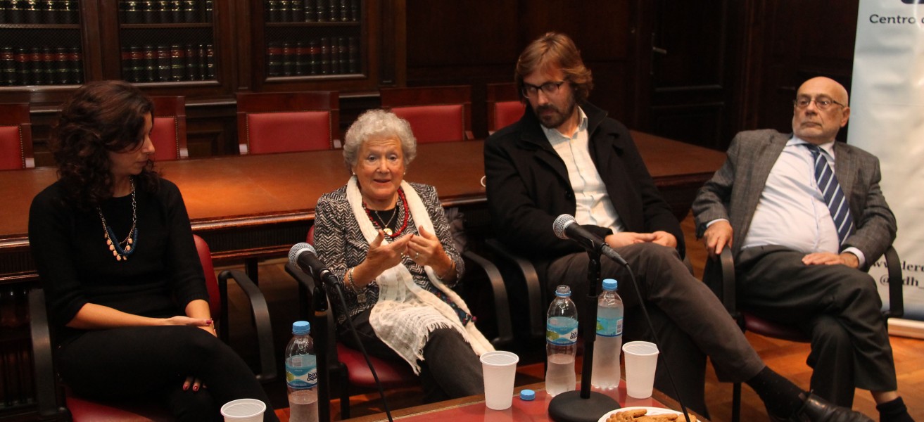 Lucila Galkin, Nora Cortias, Martn Sigal y Julio Raffo