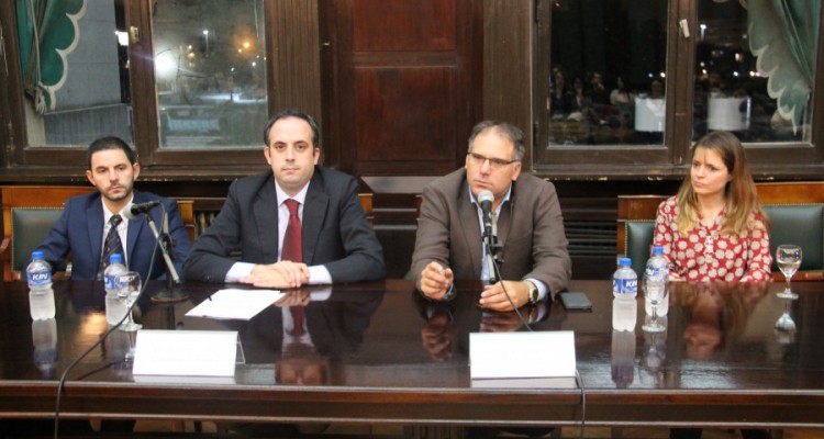 Martn Canepa, Agustn Fabbricatore, Calogero Pizzolo y Patricia Lobato