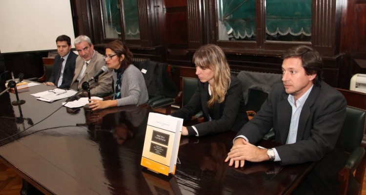 Carlos Calvo Costa, Carlos Eduardo Tambussi, Fabiana Schafrik, Silvina Alonso y Fernando Blanco Muio